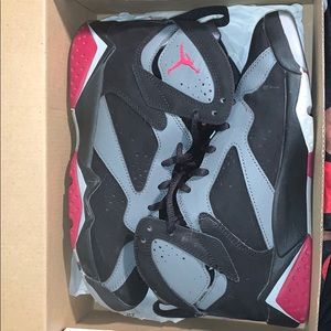 Jordan 5 Retro Black, Grey, Raspberry, and White